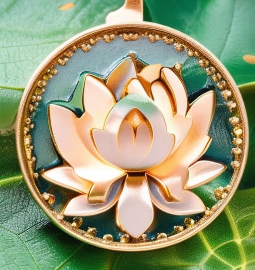 The lotus flower amulet